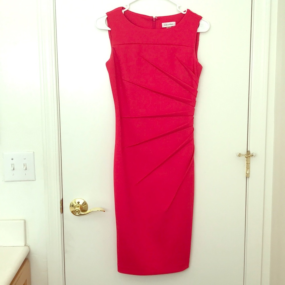Calvin Klein HOT PINK DRESS